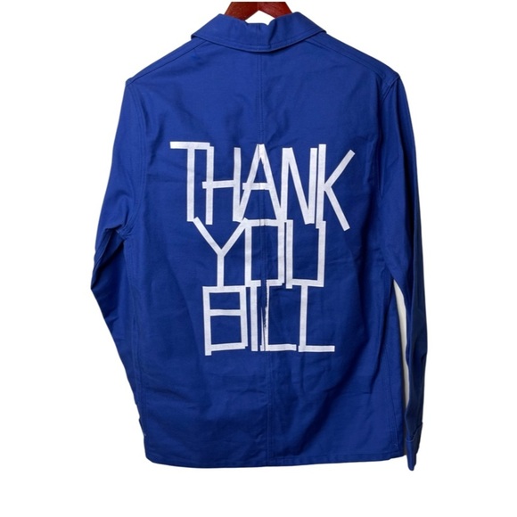 Le Laboureur Cotton Work Jacket - Bugatti Blue “Thank You Bill” sz S - Picture 3 of 11